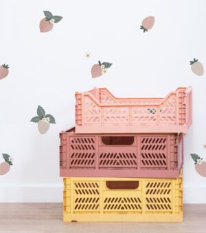 3700412485002 Lilipinso Louise Muurstickers A3 - Aardbeien - (1)