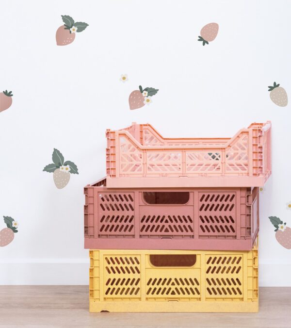 3700412485002 Lilipinso Louise Muurstickers A3 - Aardbeien - (1)