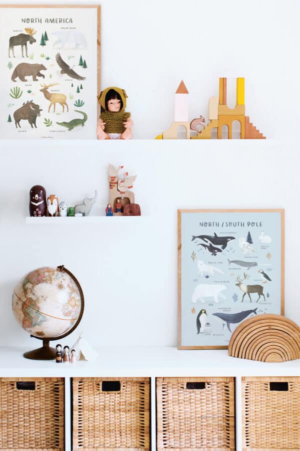 Lilipinso Living Earth Behang - Dieren van de Wereld