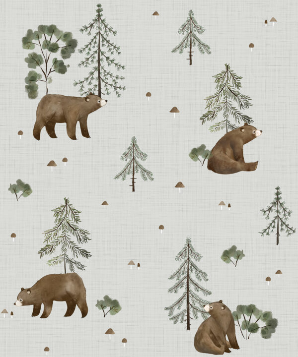 Lilipinso Kharu Behang - Mountains and Bears
