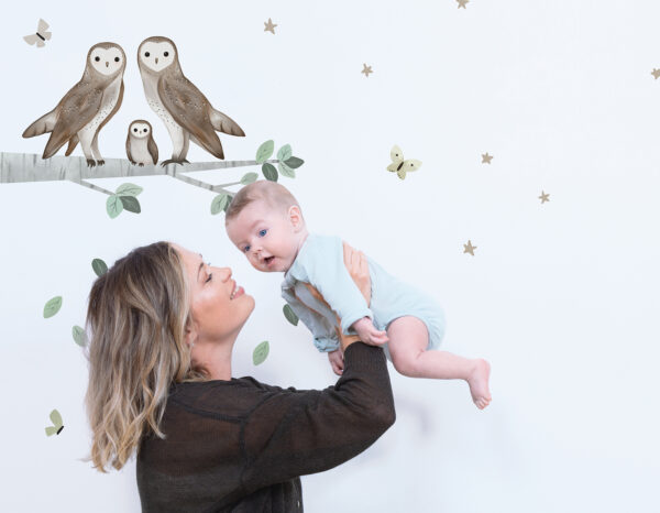 Lilipinso Kharu Muurstickers XL - Tree Climbing