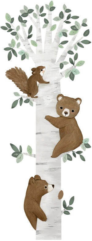 Lilipinso Kharu Muurstickers XL - Tree Climbing
