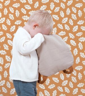 3700412485569 Lilipinso Joro Behang - Oak Leaves Caramel H0692 - (2)
