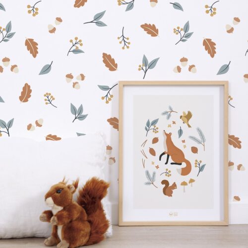 3700412485699 Lilipinso Joro Poster - Fox of the Woods P0323 - (1)