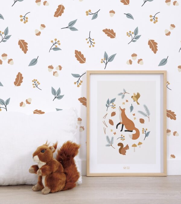 3700412485699 Lilipinso Joro Poster - Fox of the Woods P0323 - (1)