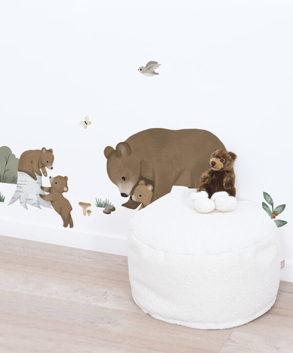 Lilipinso Kharu Muurstickers Medium - Mountain Animals Mix