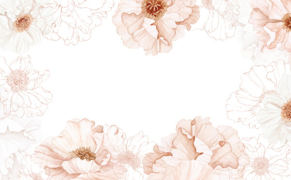 Lilipinso Islandic Poppies Behang Paneel - Oversize Poppies
