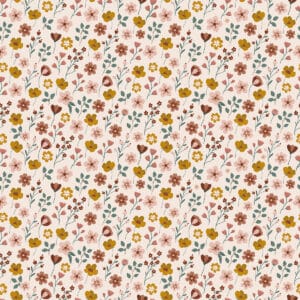 3700412486139 Lilipinso Capucine Behang - Tiny Flowers