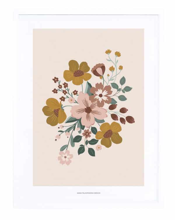 3700412486221 Lilipinso Capucine Poster - Autumn Blooming - (1)