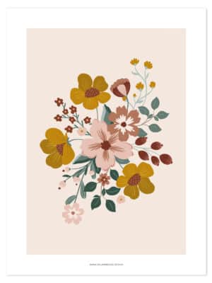 3700412486221 Lilipinso Capucine Poster - Autumn Blooming - 1