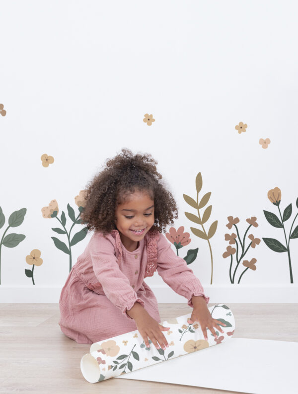 Lilipinso Bloem Muurstickers XL - Large Colorful Flowers