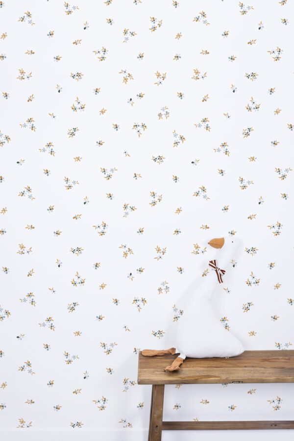 Lilipinso Braylynn Behangstaal - Floral Whisper (snow)