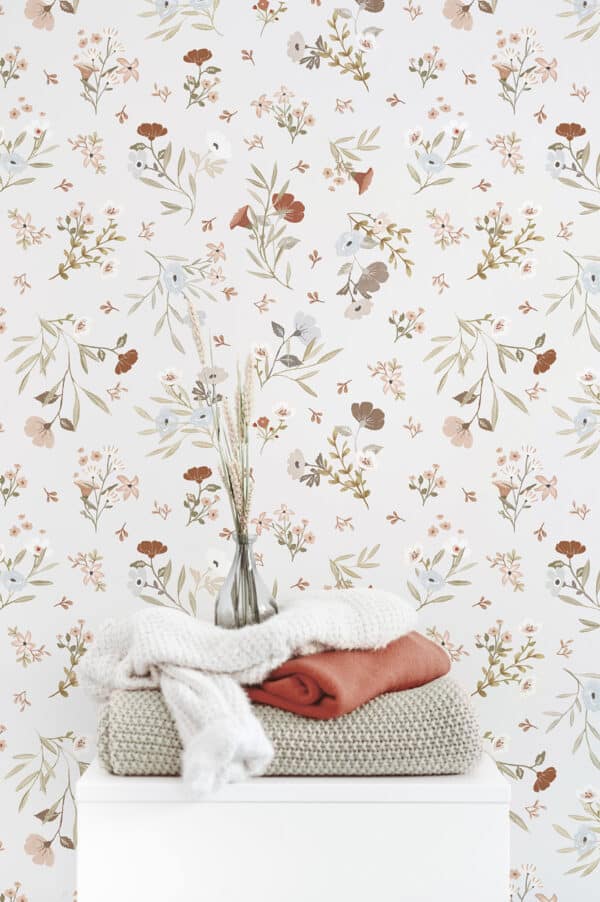 3700412486955 H0715 Lilipinso Lilydale Behang - Floral Poetry Light Blue - (1)