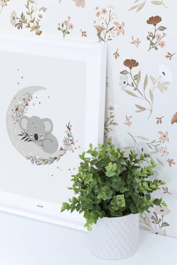 3700412486955 H0715 Lilipinso Lilydale Behang - Floral Poetry Light Blue - (4)