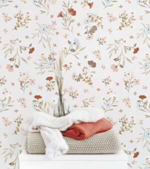 3700412486955 H0715 Lilipinso Lilydale Behang - Floral Poetry Light Blue a