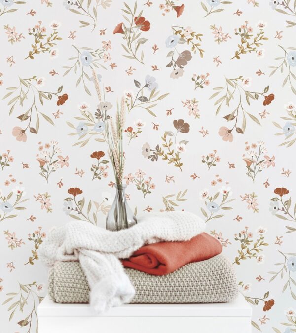 3700412486955 H0715 Lilipinso Lilydale Behang - Floral Poetry Light Blue a