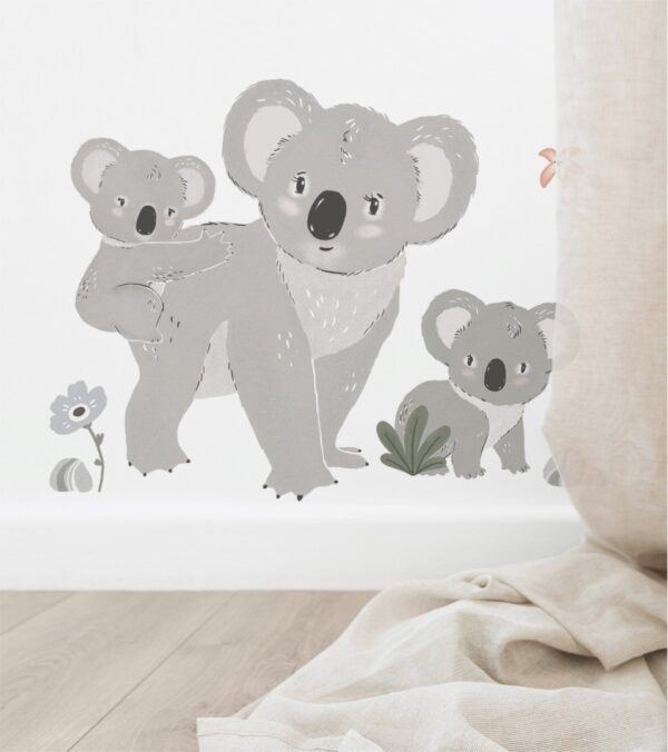 3700412486986 Lilipinso Lilydale Muurstickers XL - Koala Familie S1506 - (1)