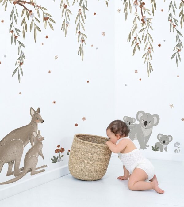 3700412486986 Lilipinso Lilydale Muurstickers XL - Koala Familie S1506 - (4)
