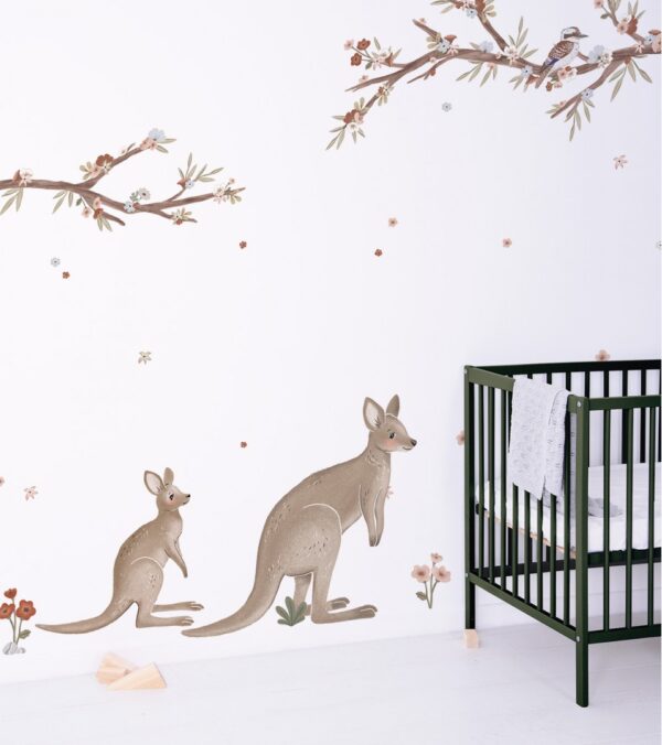 3700412487006 Lilipinso Lilydale Muurstickers XL - Eucalyptus Takken S1504 - (1)
