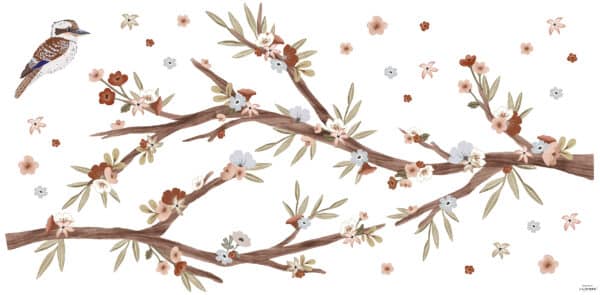 3700412487006 Lilipinso Lilydale Muurstickers XL - Eucalyptus Takken S1504 - 2