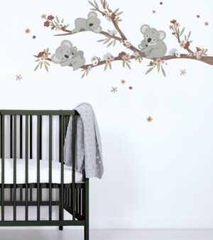 3700412487013 Lilipinso Lilydale Muurstickers XL - Sleepy Koalas S1503 - (3)