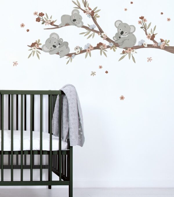 3700412487013 Lilipinso Lilydale Muurstickers XL - Sleepy Koalas S1503 - (3)