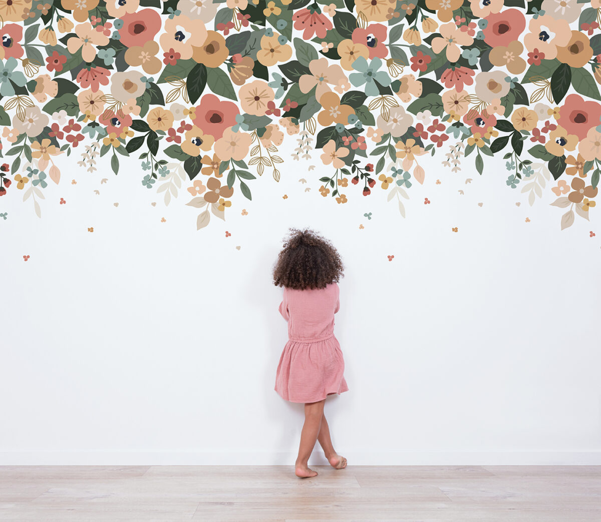 Lilipinso Bloem Behang Paneel - Spring Blooming