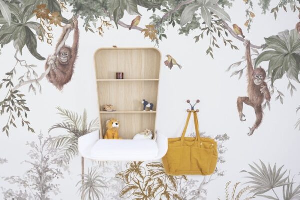 Lilipinso Utan Behang Paneel - Jungle Landscape (200 x 248 cm)