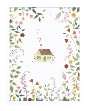 Lilipinso Queyran Poster - Klein Huisje (30 x 40 cm)