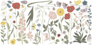 Lilipinso Countryside Muurstickers XL - Wildflowers