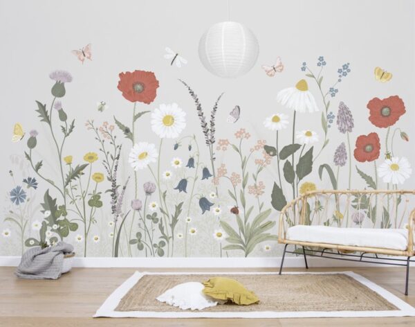 Lilipinso Countryside Muurstickers A3 - Wildflowers Paardenbloem