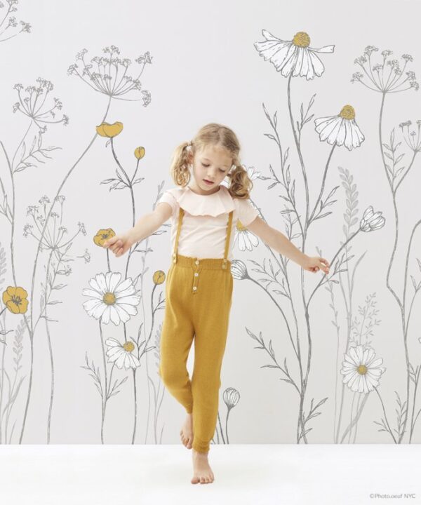 Lilipinso Chamomile Muursticker XL - Meadow Flowers Big