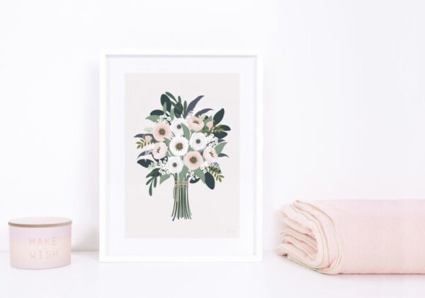 Lilipinso Behang Sample Wonderland Behang - Flowers Light (H0539)