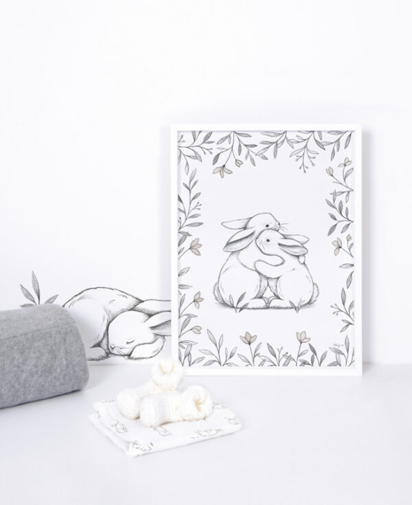 Lilipinso Bunny Poster - Hello Bunny (P0253)