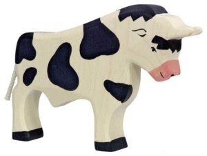 Holztiger Stier (zwart) (80000)