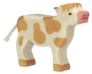 Holztiger Kalf (bruin) - Staand (80012)