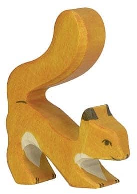 Holztiger Eekhoorn Oranje - Staart omhoog (80105)