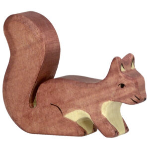 Holztiger Eekhoorn Bruin - Zittend (80108)
