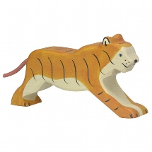 Holztiger Tijger - Rennend (80135)