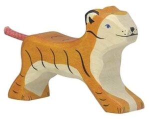 Holztiger Tijger Welp - Rennend (80137)