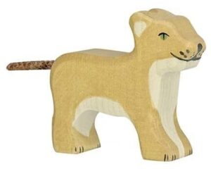 Holztiger Leeuw Welp - Staand (80141)