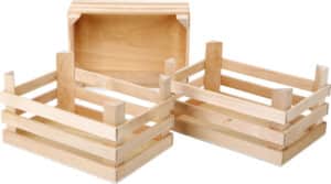4020972018076 Small Foot Fresh Kratten Groot (set van 3) +3jr 1