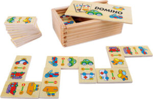 Small Foot Domino Voertuigen + 3jr