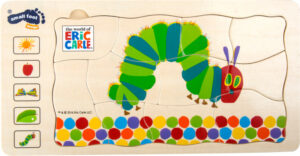 Small Foot Educate Rupsje Nooitgenoeg - Laagjes Puzzel + 3jr