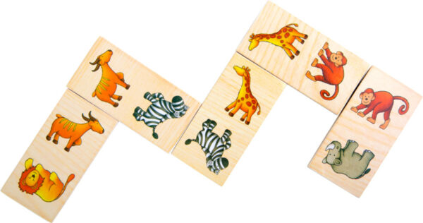 Small Foot Domino Safari Dieren + 3jr