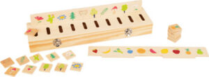 Small Foot Educate - Sorteerdoos Fruit en Dieren + 3jr