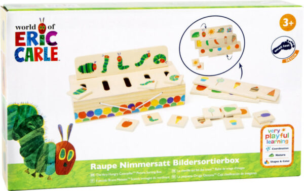 Small Foot Educate Rupsje Nooitgenoeg - Sorteerdoos + 3jr