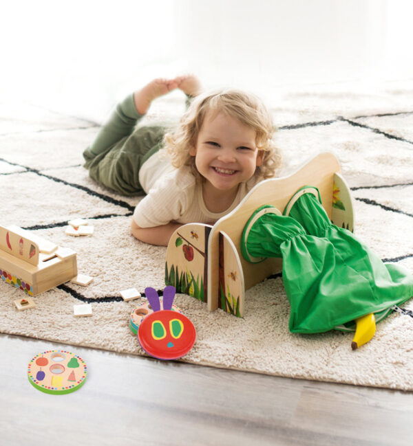 Small Foot Educate Rupsje Nooitgenoeg - Sorteerdoos + 3jr