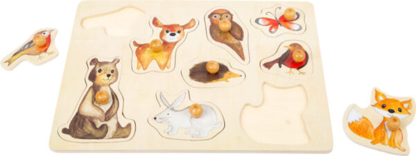 Small Foot Educate Puzzel Bosdieren + 1jr