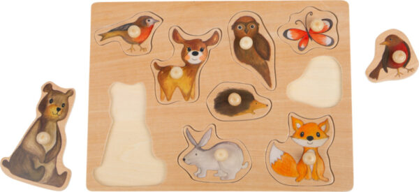 Small Foot Educate Puzzel Bosdieren + 1jr